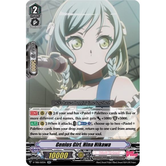 Image for Genius Girl, Hina Hikawa (V-TB01/013EN) (V-TB01) - Cardfight Vanguard