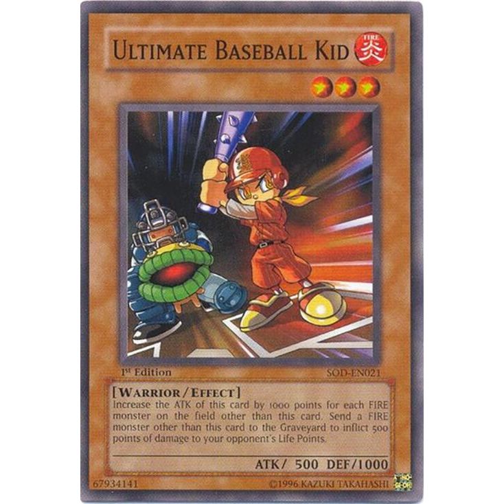 Image for Ultimate Baseball Kid (SOD-EN021) (SOD) - YuGiOh