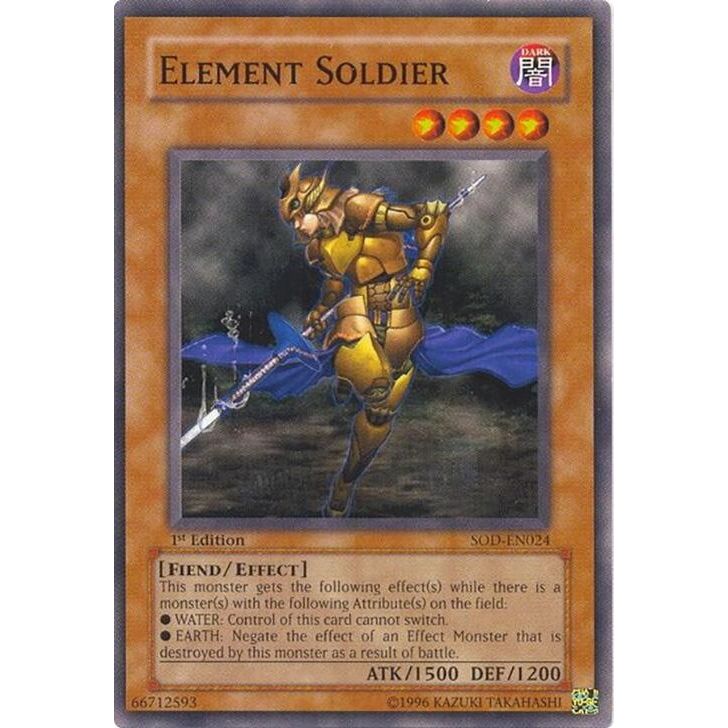 Image for Element Soldier (SOD-EN024) (SOD) - YuGiOh