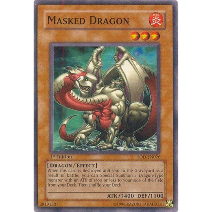 Image for Masked Dragon (SOD-EN026) (SOD) - YuGiOh
