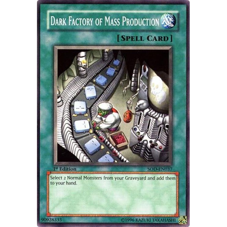 Image for Dark Factory of Mass Production (SOD-EN037) (SOD) - YuGiOh