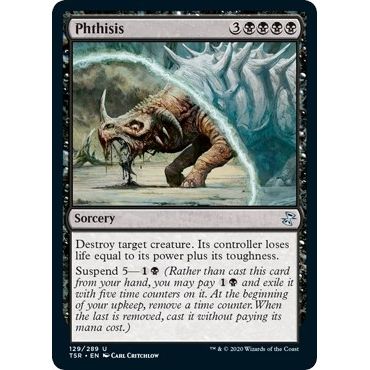Image for Phthisis (129) (TSR) - Magic: The Gathering