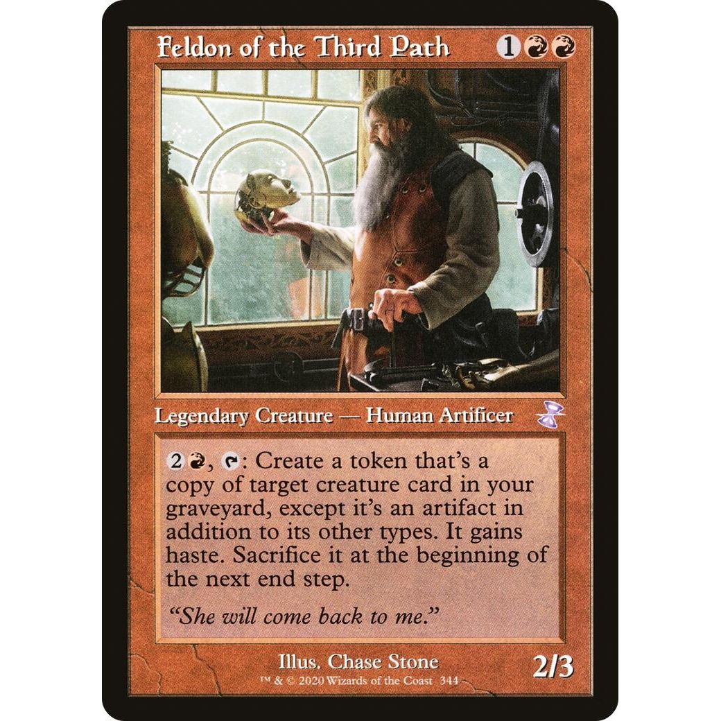 Image for Feldon of the Third Path (344) (TSR) - Magic: The Gathering