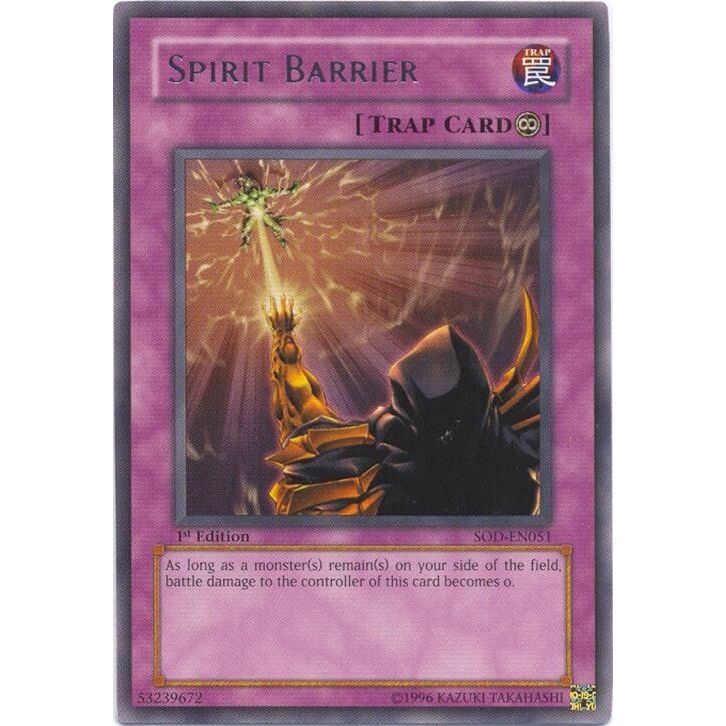 Image for Spirit Barrier (SOD-EN051) (SOD) - YuGiOh