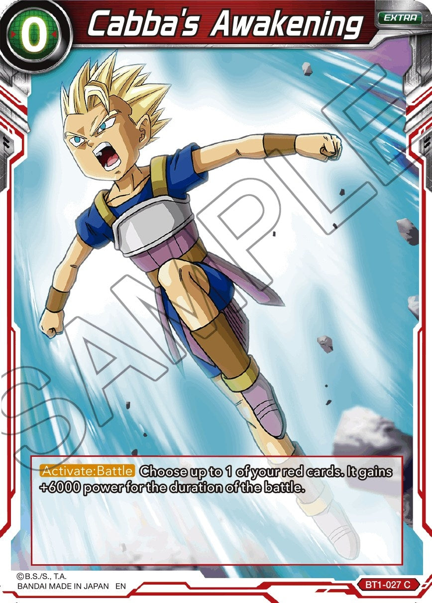 Image for Cabba's Awakening (Reprint) (BT1-027) (EB-01) - Dragon Ball Super: Masters