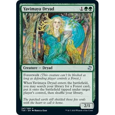 Image for Yavimaya Dryad (247) (TSR) - Magic: The Gathering
