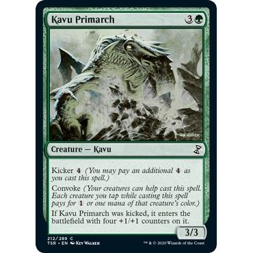 Image for Kavu Primarch (212) (TSR) - Magic: The Gathering