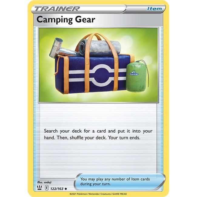 Image for Camping Gear (122/163) (SWSH05) - Pokemon