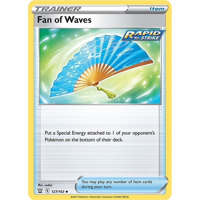 Image for Fan of Waves (127/163) (SWSH05) - Pokemon