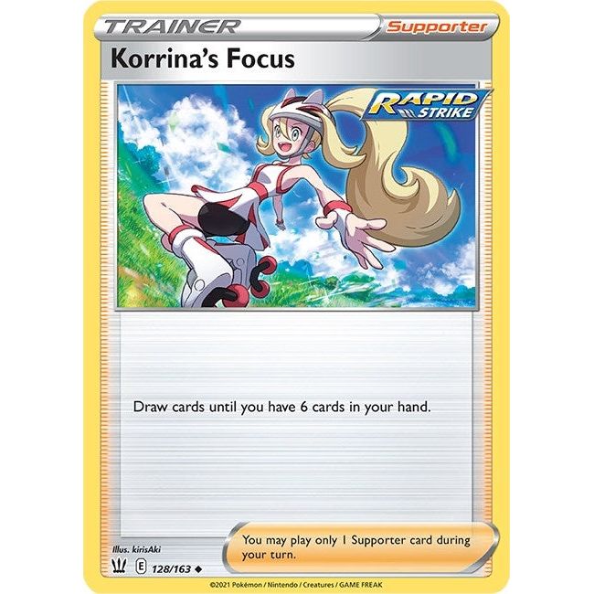 Image for Korrina's Focus (128/163) (SWSH05) - Pokemon