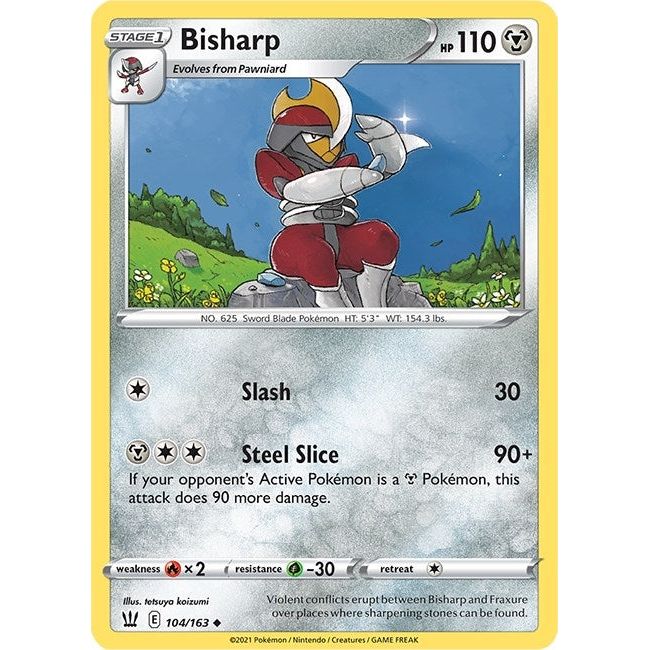 Image for Bisharp (104/163) (SWSH05) - Pokemon