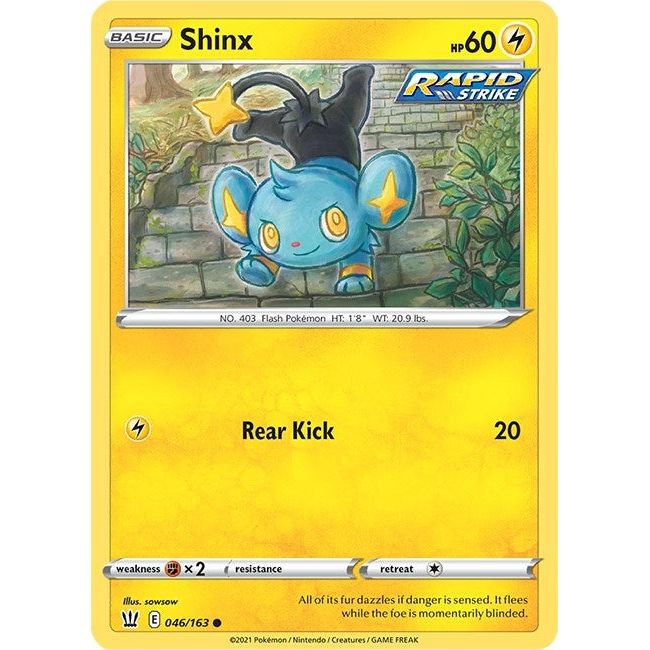 Image for Shinx (046/163) (SWSH05) - Pokemon