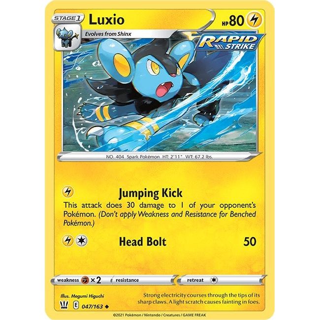 Image for Luxio (047/163) (SWSH05) - Pokemon