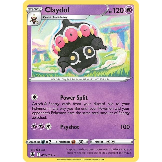 Image for Claydol (058/163) (SWSH05) - Pokemon