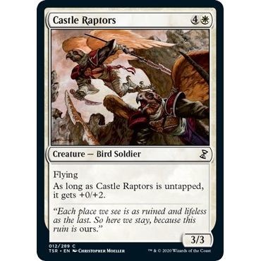 Image for Castle Raptors (12) (TSR) - Magic: The Gathering