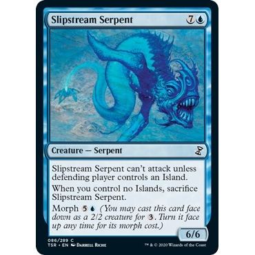 Image for Slipstream Serpent (86) (TSR) - Magic: The Gathering