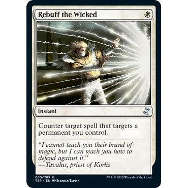 Image for Rebuff the Wicked (35) (TSR) - Magic: The Gathering