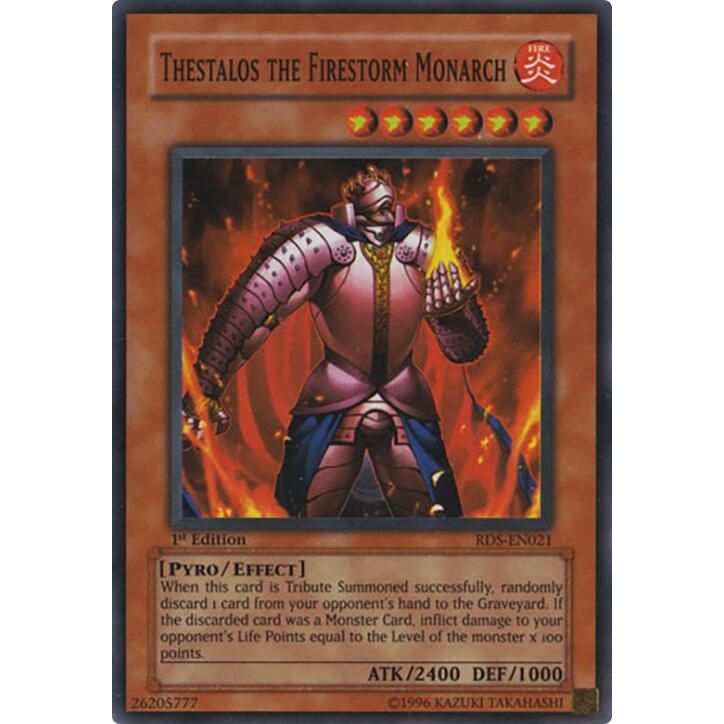 Image for Thestalos the Firestorm Monarch (RDS-EN021) (RDS) - YuGiOh