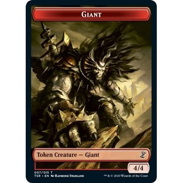 Image for Giant Token (7) (TSR) - Magic: The Gathering