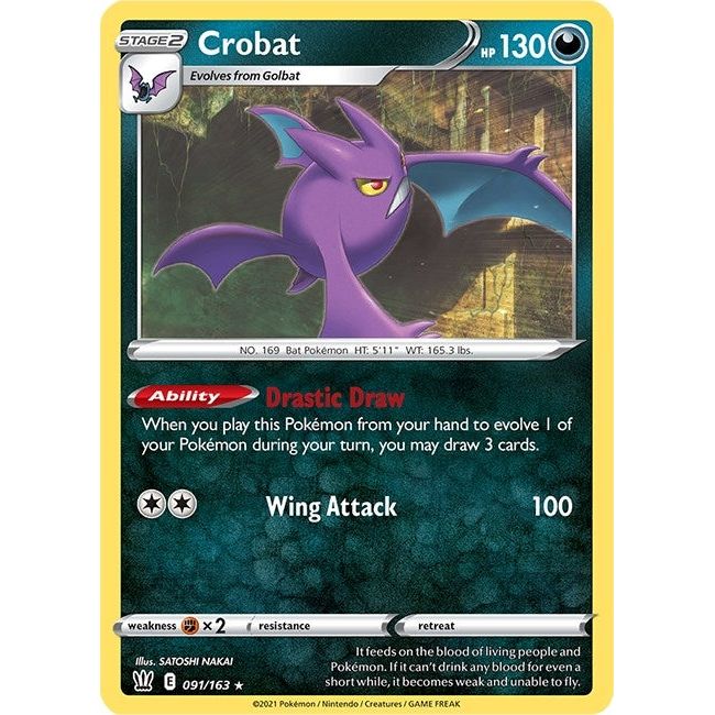 Image for Crobat (091/163) (PR) - Pokemon