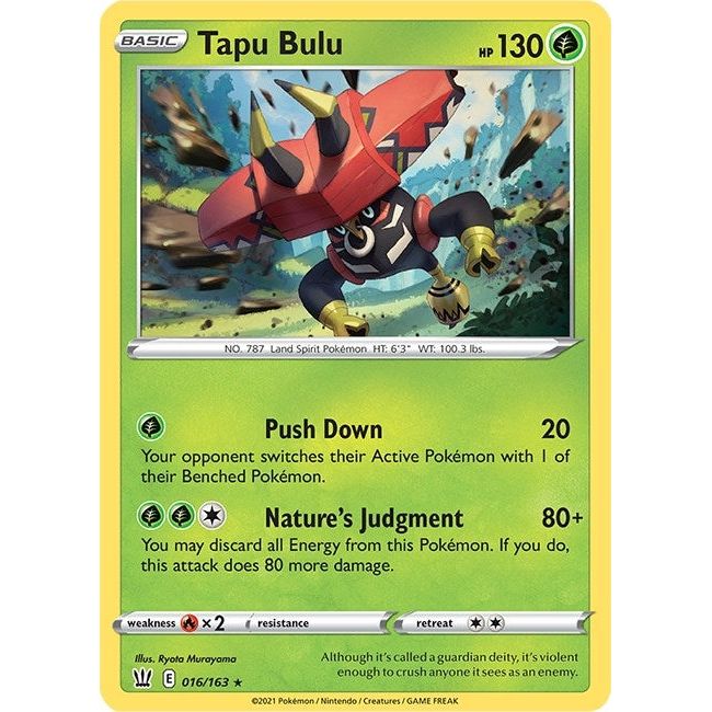 Image for Tapu Bulu (016/163) (PR) - Pokemon