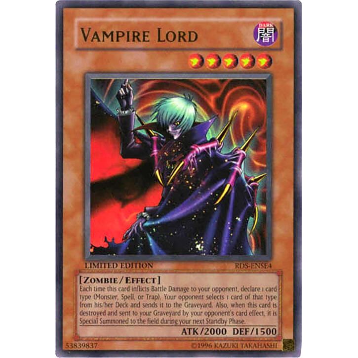 Image for Vampire Lord (RDS-ENSE4) (RDS) - YuGiOh