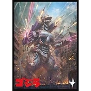 Image for Magic: The Gathering Player's Card Sleeve - Ikoria: Lair of Behemoths - Mechagodzilla, the Weapon (80-Pack) - Card Sleeves