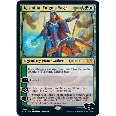 Image for Kasmina, Enigma Sage (196) (STX) - Magic: The Gathering