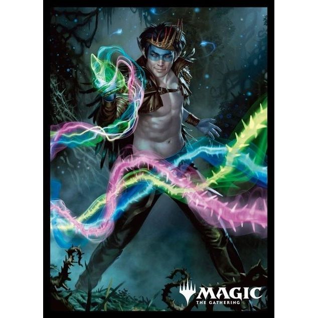 Image for Magic: The Gathering Player's Card Sleeve - Throne of Eldraine - Oko, the Trickster (80-Pack) - Card Sleeves