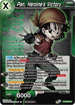 Image for Pan, Heroine's Victory (Championship Pack 2021 Vol.1) (P-330) (PR) - Dragon Ball Super: Masters