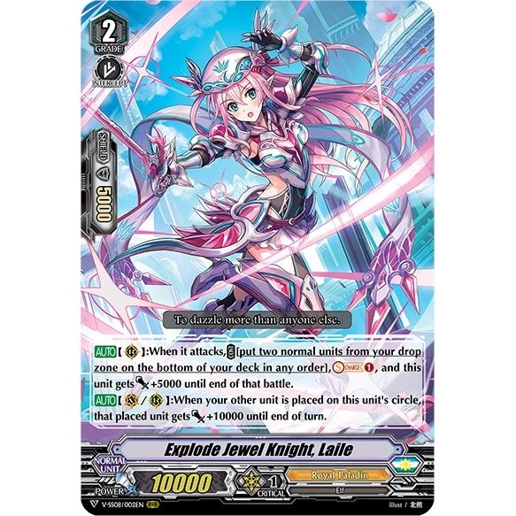Image for Explode Jewel Knight, Laile (V-SS08/002EN) (V-SS08) - Cardfight Vanguard