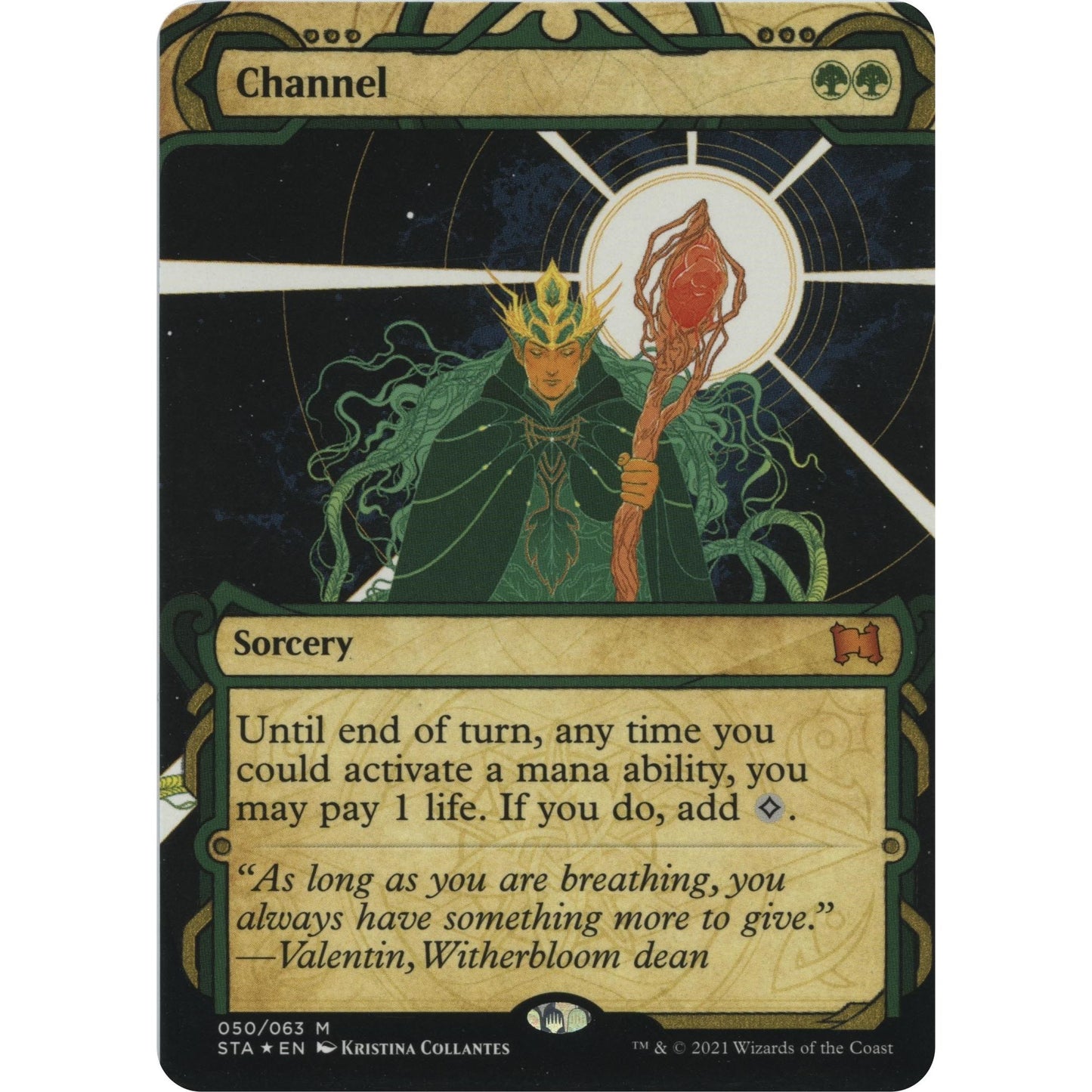 Image for Channel (Foil Etched) (50) (STA) - Magic: The Gathering