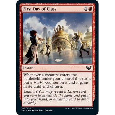Image for First Day of Class (102) (STX) - Magic: The Gathering