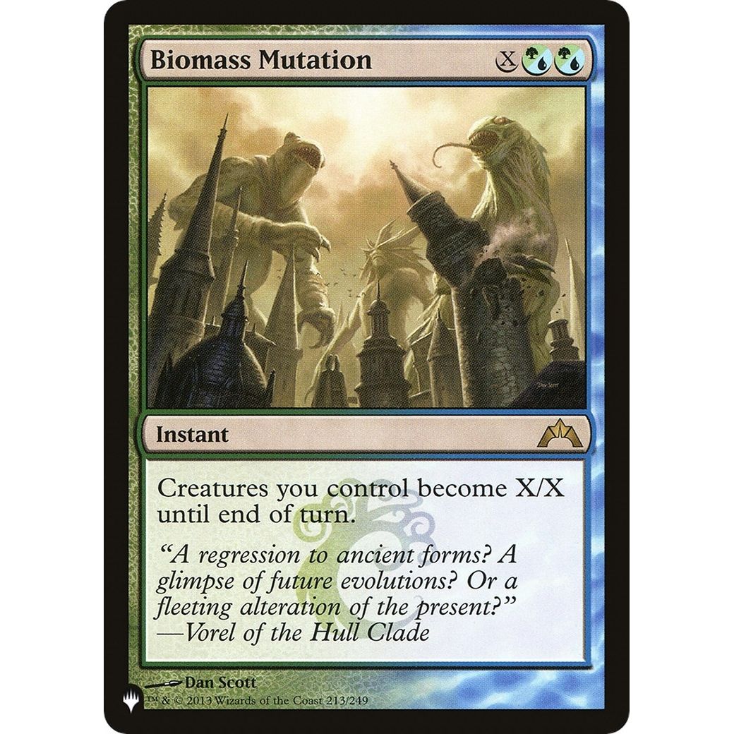 Image for Biomass Mutation (213/249) (LIST) - Magic: The Gathering