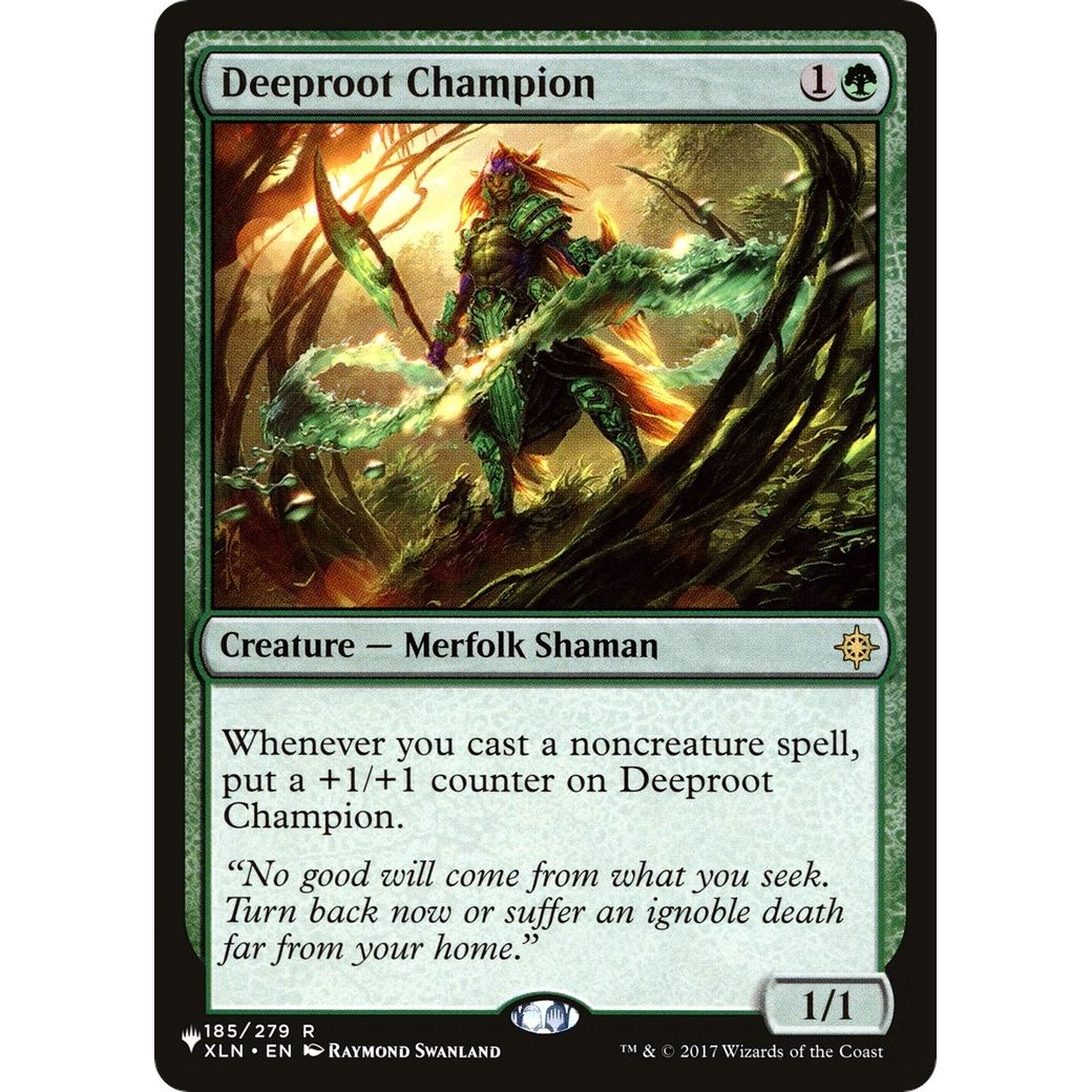 Image for Deeproot Champion (185/279) (LIST) - Magic: The Gathering