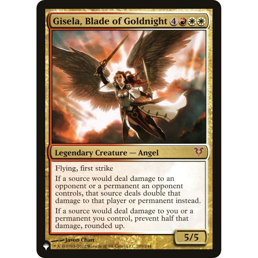 Image for Gisela, Blade of Goldnight (209/244) (LIST) - Magic: The Gathering