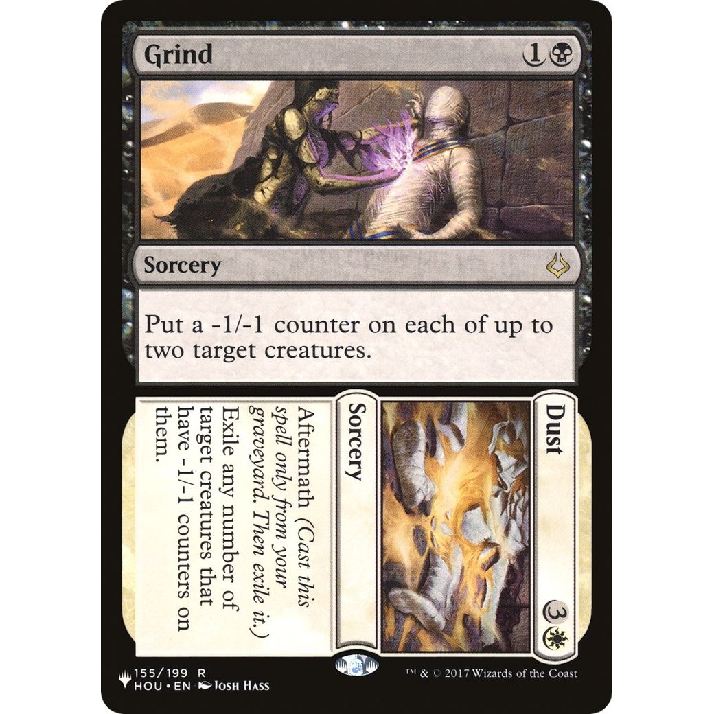 Image for Grind // Dust (155/199) (LIST) - Magic: The Gathering