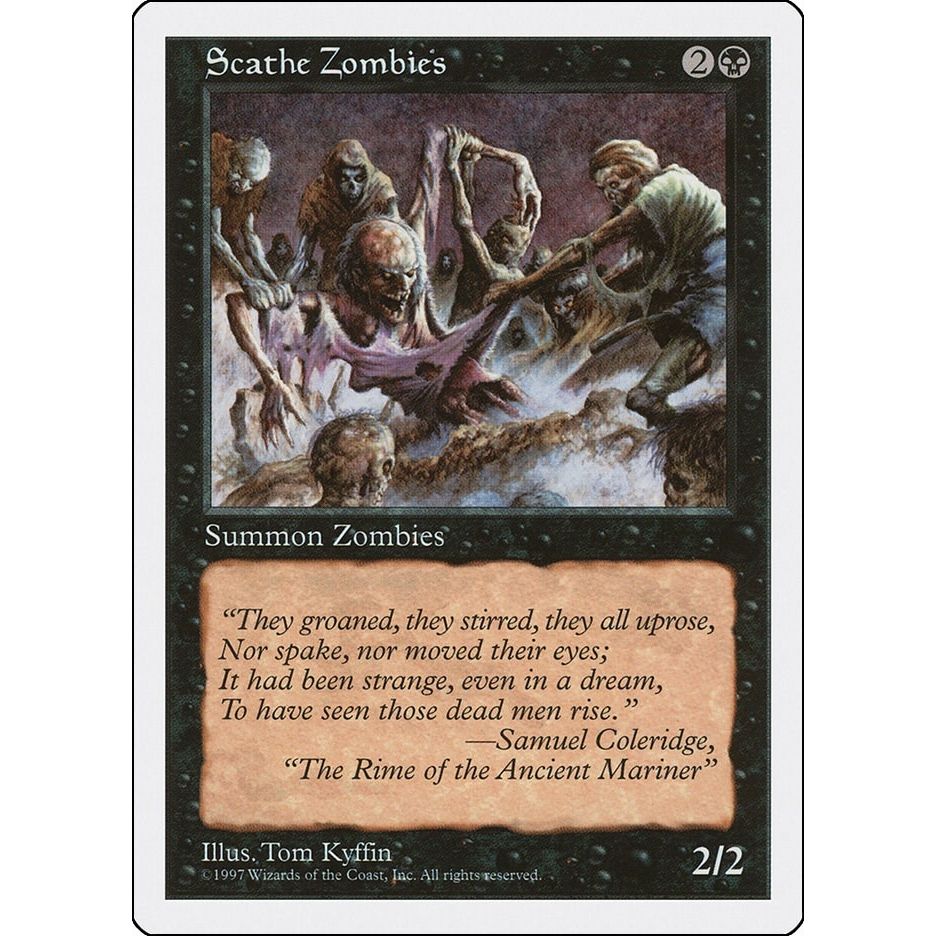 Image for Scathe Zombies (5ED) - Magic: The Gathering