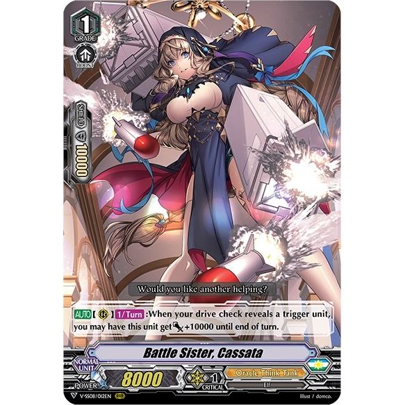 Image for Battle Sister, Cassata (V-SS08/012EN) (V-SS08) - Cardfight Vanguard