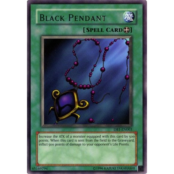 Image for Black Pendant (DB1-EN003) (DB1) - YuGiOh