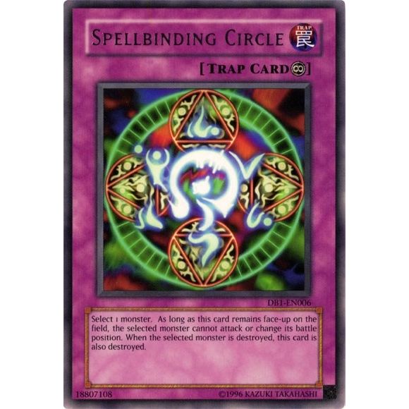 Image for Spellbinding Circle (DB1-EN006) (DB1) - YuGiOh