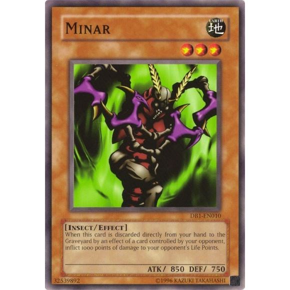 Image for Minar (DB1-EN010) (DB1) - YuGiOh