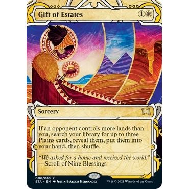 Image for Gift of Estates (6) (STA) - Magic: The Gathering