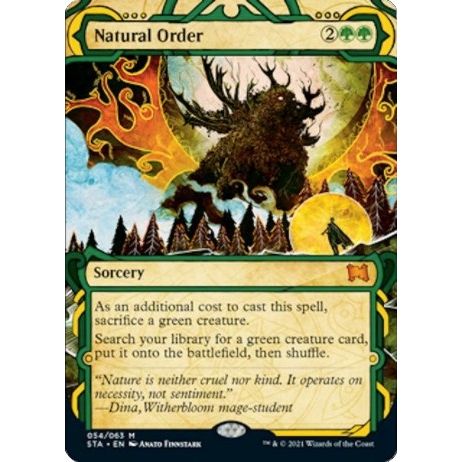 Image for Natural Order (54) (STA) - Magic: The Gathering
