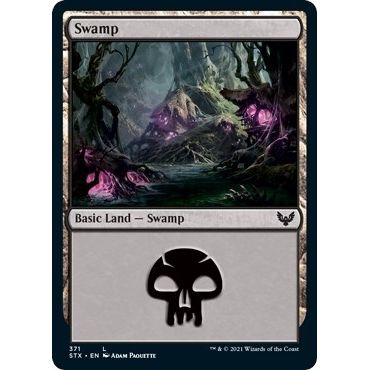 Image for Swamp (371) (371) (STX) - Magic: The Gathering