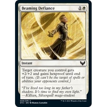 Image for Beaming Defiance (9) (STX) - Magic: The Gathering