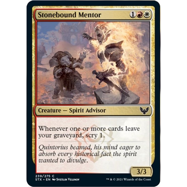 Image for Stonebound Mentor (239) (STX) - Magic: The Gathering