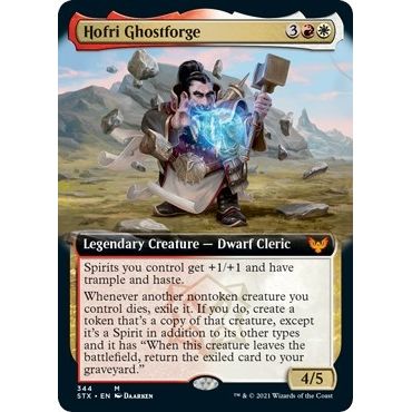 Image for Hofri Ghostforge (Extended Art) (344) (STX) - Magic: The Gathering