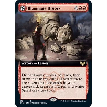 Image for Illuminate History (Extended Art) (312) (STX) - Magic: The Gathering