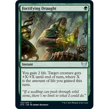 Image for Fortifying Draught (132) (STX) - Magic: The Gathering